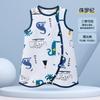Saco de Dormir de Algodón ins para Niños con Piernas Divididas Primavera y Otoño Ropa de Casa para Bebé Jardín de Niños a Prueba de Patadas Chaleco Saco de Dormir de Verano