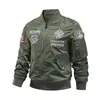 Jaqueta de Voo Transfronteiriça Masculina Live Supply Primavera e Outono Ma1 Jaqueta de Piloto Uniforme de Beisebol Tamanho Grande