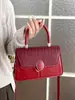 Bolso de Hombro, Bolso de Mano y Bolso Cruzado de Moda, Elegante, Minimalista y de Lujo, Color Sólido, Nuevo Tendencia Otoño 2026 - Bolso Cuadrado Pequeño