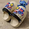 Pantuflas de Verano para Niñas, Zapatos Cerrados Suaves Antideslizantes de Dibujos Animados para Bebé de Interior, Zapatos de Playa para Niños, Zuecos