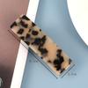 Nuevo estilo de accesorios para el cabello de celebridades de Internet, pinza de resorte de acetato acrílico estilo coreano para mujer, pinza para el cabello simple para la parte posterior de la cabeza, pinza para el cabello con flequillo