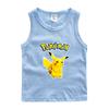 Colete Infantil Camiseta Básica de Verão para Meninos Nova Camiseta Sem Manga para Meninas Roupa Fina de Algodão Puro Tendência Atacado