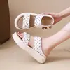 Sandalias de Verano para Mujer para Exteriores 2026 Estilo Nuevo, Sandalias de Moda con Suela Gruesa y Tacto Suave, Adecuadas para Mujeres Embarazadas, Estilo Slip-On para Combinar con Vestidos