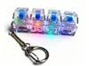 Botão de Alívio de Estresse Novo de 4 Teclas Transfronteiriço com Iluminação, Teclas de PC de Alta Transparência, Testador de Pressão de Teclado Mecânico, Brinquedo de Alívio de Estresse