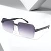 Gafas de sol de viaje sin marco de alta gama Sense 2024, nuevas y transfronterizas, para mujer, con protección solar y protección UV, de moda, 8508