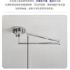 Lámpara de araña de brazo oscilante danesa P76, accesorio de iluminación ajustable de diseñador nórdico Bauhaus para mesa de comedor o barra, estilo vintage