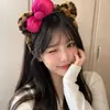 Faixa de cabelo fofa e criativa com rosto engraçado para lavar o rosto coreana, faixa de cabelo de cenoura e peixe salgado de celebridade da internet, faixa de cabelo estilo TikTok para mulheres