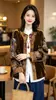 Nueva Ropa Femenina Estilo Nacional Chino Bordado Pesado Patchwork Terciopelo Chaqueta de Lujo Ligero 2026 Otoño/Invierno Nuevo Cardigan Retro