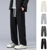 2026 Marca Casual de Moda Versátil Pantalones de Chándal Pantalones Deportivos de Pierna Recta para Hombre Nuevo Estilo High Street Americano de Primavera y Otoño Corte Holgado para Hombres de Tallas Grandes