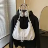 Bolsa Feminina de Axila Versátil 2026 Nova para o Trabalho Verão Preguiçoso Ombro Único Grande Capacidade Bolsa Simples Bolsa de Ombro Cruzada