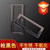 Hebilla de boca de aleación de zinc personalizada de fábrica Anillo de ajuste Botón cuadrado Accesorios para cinturón de hombre y mujer Hebilla de ajuste de metal