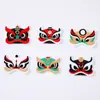 Parches Bordados de Danza del León Estilo Chino para Zapatos, Accesorios de Ropa, Ropa Infantil, Reparación de Suéteres, Parches Bordados por Computadora