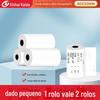 Papel térmico personalizado para caixa registradora, atacado, 80*50 tubos pequenos, papel para impressão, tíquetes para viagem em supermercados, fila de catering