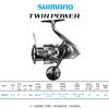 Shimano 20/24Twinpower Nova Roda de Pesca Spinning Luya Água Salgada Lançamento de Longa Distância Placa de Ferro Roda de Pesca de Barco Ouçaapa
