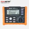 Huayi PEAKMETER MS2302 Testador Digital de Resistência de Aterramento Medidor Digital de Resistência Teste de Proteção contra Raios do Solo