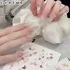 Celebridad de Internet Elfo Sinfónico Mariposa Arte de Uñas Diamante Resina Aurora Destello Denso Hielo Transparente Super Destello Accesorios Tridimensionales Decoraciones para Uñas