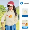 Roupas de Outono Primavera e Outono Camisas para Meninos Roupas para Crianças Meninas Tops para Bebês Roupas para Crianças 2025 Novas Camisas de Manga Longa para Crianças Bebê