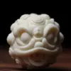 Fruta Marfim Fera Engolidora de Ouro Bola de Handebol Enfeites Maçanetas Bodhisattva Guanyin Enfeites Decorações para Casa Carro Carro