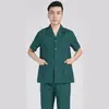Ropa de trabajo de hospital para mascotas traje de enfermera manga larga mujer oral hombre sala de operaciones ropa de trabajo uniforme talla
