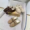 2026 Versão Alta Marca G Couro Genuíno Camurça Desgastado Mocassins Femininos Versáteis Casuais Slip-ons Tendência Sapatos Únicos