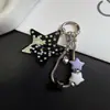 Nuevo colgante de pentagrama brillante cadena de hueso de serpiente accesorio para teléfono llavero accesorio para bolso venta al por mayor