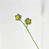 Palitos retorcidos encriptados terminados, pequeños ramos de flores artificiales de margarita hechos a mano, regalo de vacaciones, decoración del hogar, Día del Maestro