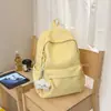 Mochila Sencilla Estilo Coreano para Estudiantes de Preparatoria Hombres, Bolsa Escolar de Gran Capacidad para Estudiantes de Secundaria Mujeres, Bolsa para Computadora, Mochila de Viaje y para el Trabajo