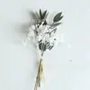 Mini Buquê de Flores Secas Naturais Decoração de Cartão Material DIY Acessórios para Caixa de Presente Lembrança Corsage Transfronteiriço Amazon