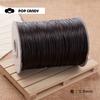 Accesorios DIY 1.5mm Cuerda de cera trenzada de protección ambiental de Corea del Sur pulsera de cuerda trenzada xiangle cuerda con cuentas línea hecha a mano