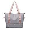 Bolsa de Viaje Corto de Gran Capacidad para Comercio Exterior Transfronterizo Separación Húmeda y Seca Bolsa para Yoga, Fitness, Natación Portátil Plegable Equipaje