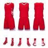 Chaleco de entrenamiento deportivo para niños, uniforme de baloncesto, transpirable y de secado rápido, para competición, venta al por mayor rápida