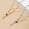 Corrente de Aço Inoxidável de Alta Qualidade Semi-Acabada Cordão para Pingente de Joias DIY, Colar de Aço Inoxidável com Alta Retenção de Cor, Fornecimento Direto do Fabricante