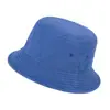Chapéu de Pescador com Impressão de Logo Personalizado, Algodão Puro, Cor Sólida, Chapéu Liso, Chapéu de Sol para Caminhada ao Ar Livre, Chapéu de Proteção Solar para Viagem