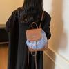 Mochila Tote Ombro Único Versátil Estilosa Casual Simples de Viagem Estampada Tendência Moda Outono 2026