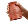 Tanque de moxabustão de areia roxa, tanque de cerâmica de dupla camada para moxabustão, tanque de raspagem de areia anti-escaldante, aparelho de coluna para moxabustão, tanque de moxabustão portátil multifuncional