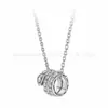 Collar Cruz Completo de Diamantes Versión Alta de Precisión CNC Cadena Serpiente Gruesa Chapada en Oro Real de 18 Quilates Plata de Ley Transmisión en Vivo Dropshipping