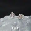 0001 Pendientes Aurora Estilo Minimalista Plata de Ley S925 Personalidad Única Versátiles Pendientes de Alta Gama Joyería de Plata para Mujer Venta al por Mayor