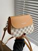Bolso de Hombro de Moda de Verano Estilo Coreano Moda Texte Bolso Cruzado Casual para Mujer 2024 Nuevo Bolso Simple de Viajero de Axila