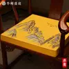 Cadeira de sequoia com almofada de látex, conjunto de mesa de chá e cadeiras de madeira maciça antiderrapante de estilo chinês de alta qualidade, incluindo almofadas de assento e almofadas de encosto estilo oficial