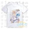 Camiseta de Anime Fate/Zero Saber Manga Corta de Modal Gráfica Una Pieza Dropshipping
