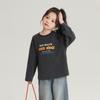 Ropa Infantil con Estampado de Letras Camiseta de Manga Larga para Base 2025 Primavera Nueva Camiseta de Manga Larga para Niñas Suave y Delicada Camiseta para Bebé