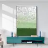 Estilo Wabi-Sabi Pintura al Óleo Abstracta Grande Fondo de Sofá Sala de Estar Dormitorio Pintura Vestíbulo Comedor Pintura Decorativa Textura Pintura Colgante