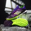 Serie X F50+ con tacos y cordones, botas profesionales para niños y adolescentes, nuevos zapatos de fútbol, venta al por mayor transfronteriza desde Fujian, resistentes al desgaste
