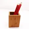 Estilo Casual Porta-Canetas de Bambu Porta-Canetas para Mesa de Escritório Porta-Armazenamento de Mesa Porta-Armazenamento de Hashis Doméstico Venda por Atacado de Fábrica
