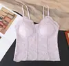 Verano 2026 Nuevo Sexy Encaje Espalda Hermosa Camisola Integrada con Almohadillas en el Pecho Lencería para Mujeres Verano Delgado