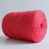 Hilo Plano de Algodón Peinado Han Meiya Tejido a Mano Hilo en Tira Hilo Hueco Cinta 250g Venta al por Mayor de Fábrica