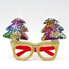 Nuevas gafas decorativas navideñas para adultos y niños, regalo de Navidad, suministros para fiestas, marcos de gafas creativos, venta al por mayor