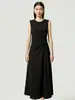 Vestido de Verano CS Order Timeless Black con Nudo para Mujer, de Alta Gama, Hermoso, Bonito, tipo Tank
