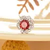 Pendientes Henson de circonita con ocho corazones y ocho flechas, con varilla roscada de acero de titanio, para mujer, de alta gama.