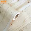 Papel de Parede Autoadesivo de Cor Sólida com Textura de Madeira Simples PVC Estilo Nórdico Adesivos de Parede para Sala de Estar Quarto Adesivos Simples para Reforma de Casa